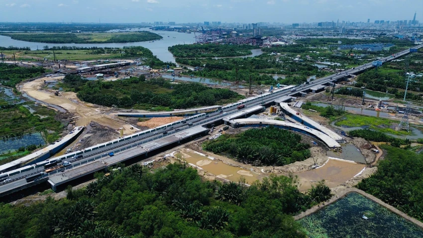 Dự án Vành đai 3 TP.HCM sẽ thông xe toàn tuyến vào tháng 6-2026