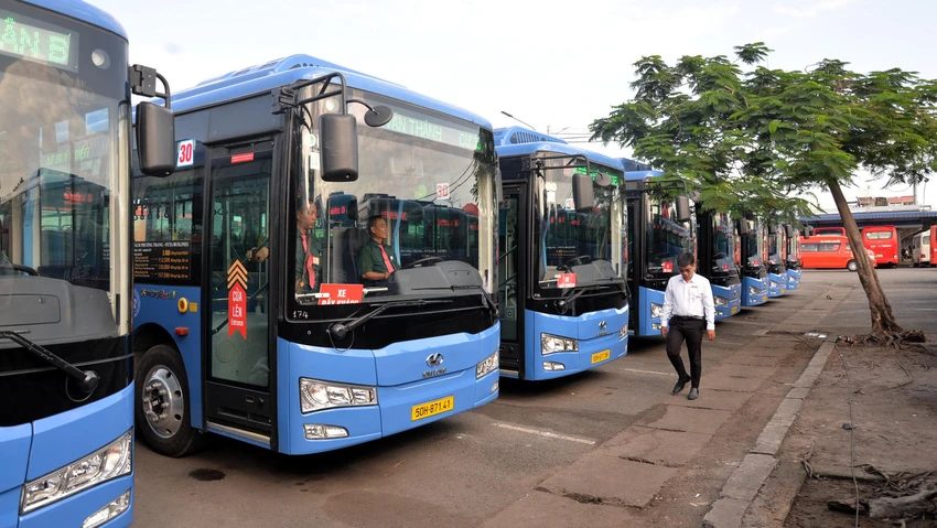 Hàng loạt tuyến xe buýt mới đưa vào hoạt động