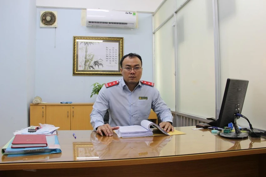 Chánh Thanh tra Sở Tư pháp TP.HCM. Ảnh: MINH CHUNG