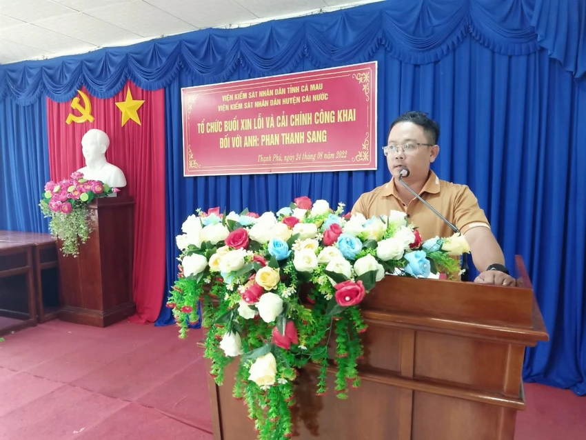 Anh Phan Thanh Sang - người bị truy tố oan. Ảnh: TRẦN VŨ Anh Phan Thanh Sang - người bị truy tố oan. Ảnh: TRẦN VŨ