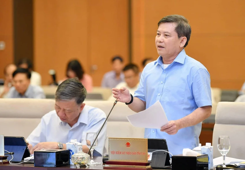 Viện trưởng VKSND Tối cao Lê Minh Trí. Ảnh: NGHĨA ĐỨC Viện trưởng VKSND Tối cao Lê Minh Trí. Ảnh: NGHĨA ĐỨC