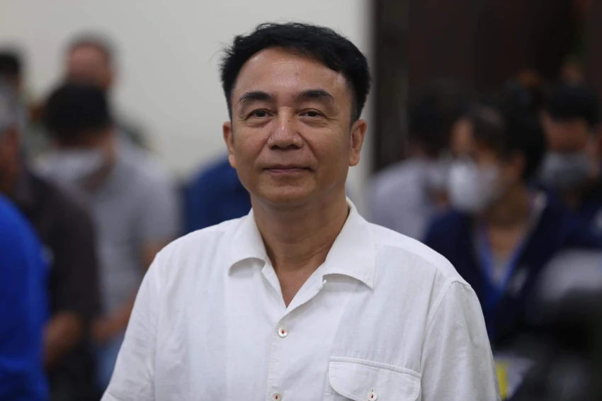 Ông Trần Hùng tại phiên xử sáng 19-7. Ảnh: CTV Ông Trần Hùng tại phiên xử sáng 19-7. Ảnh: CTV
