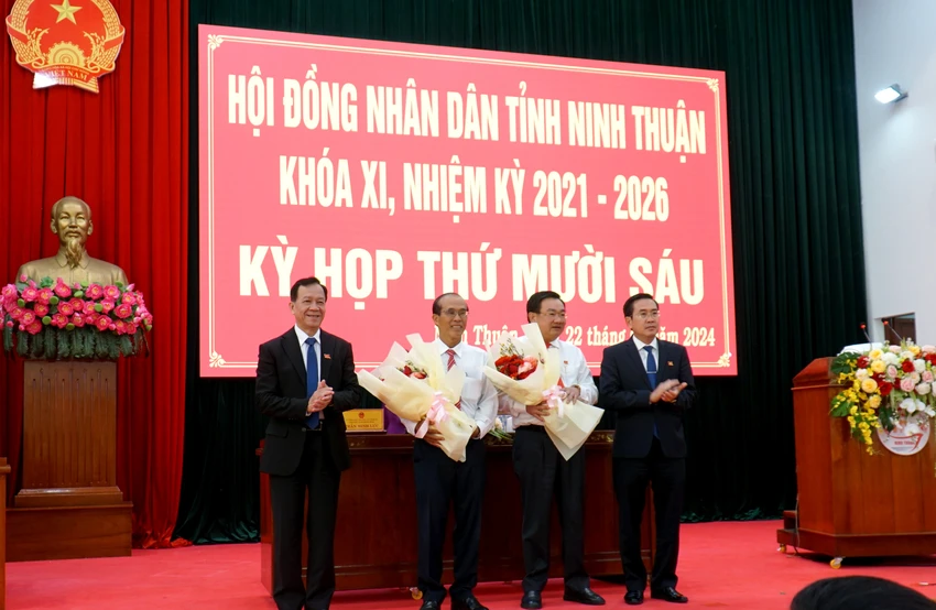 ông trịnh minh hoàng được bầu làm phó chủ tịch ubnd tỉnh ninh thuận
