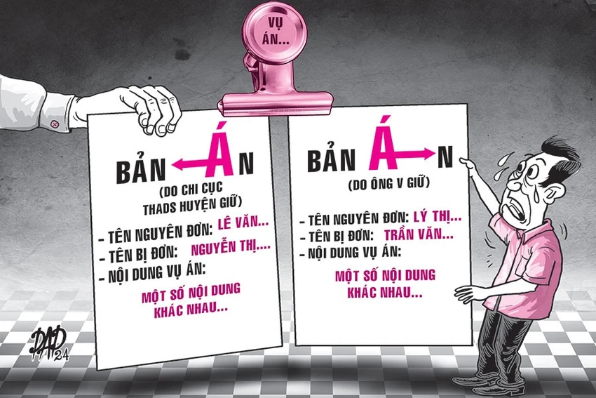 bản án có dị bản