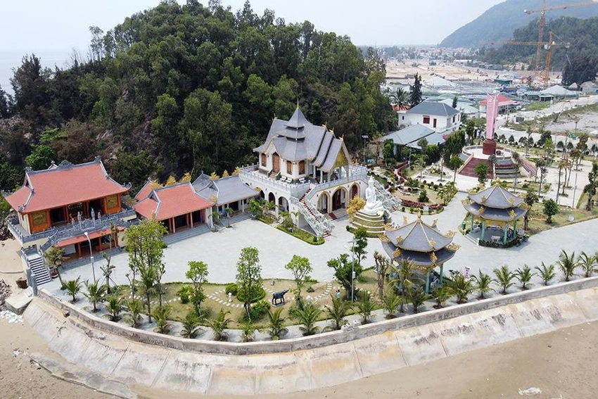 Cận cảnh ngôi chùa có kiến trúc độc đáo ở Thanh Hóa ảnh 1 Cận cảnh ngôi chùa có kiến trúc độc đáo ở Thanh Hóa ảnh 1