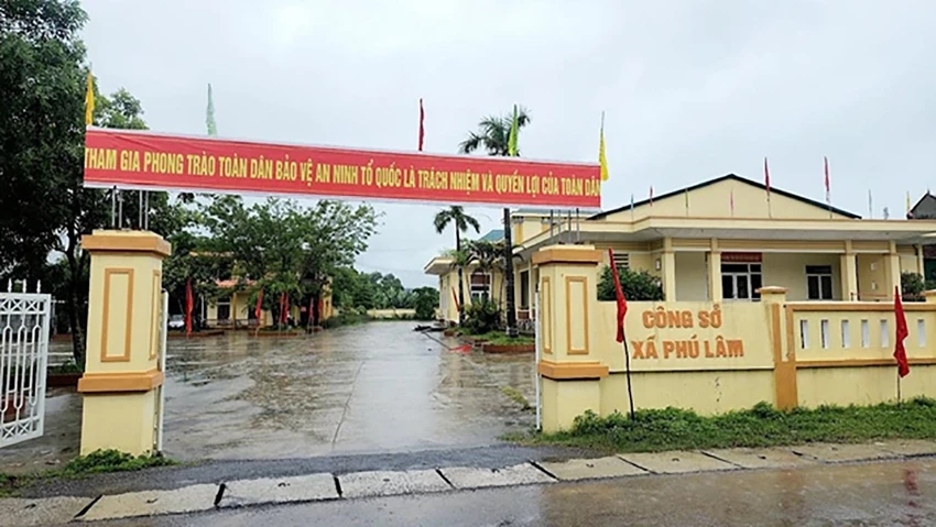 Ban Thường vụ Thị ủy Nghi Sơn (Thanh Hóa) thông tin vừa quyết định thi hành kỷ luật bằng hình thức khiển trách Đảng ủy xã Phú Lâm, nhiệm kỳ 2020-2025. Ảnh: V.T