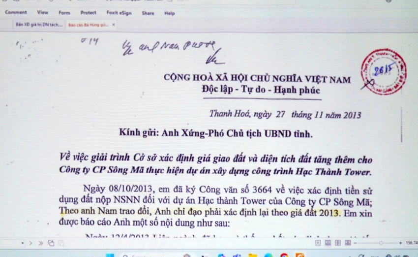 Làm rõ nội dung bức “thư tay” gửi Cựu chủ tịch UBND tỉnh Thanh Hóa Nguyễn Đình Xứng - 1.jpg