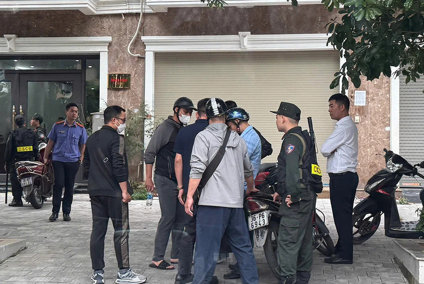 Bộ Công an đồng loạt khám nhiều căn nhà của đại ca giang hồ ở TP. Thanh Hóa 4.jpg