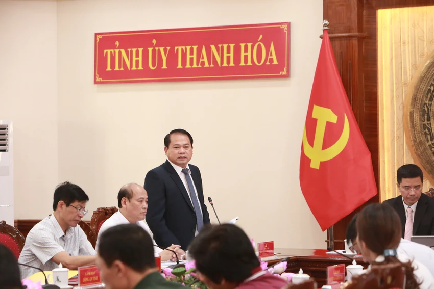 Đại hội Đảng bộ tỉnh Thanh Hóa dự kiến bầu tối đa 17 Ủy viên Ban Thường vụ -5.JPG