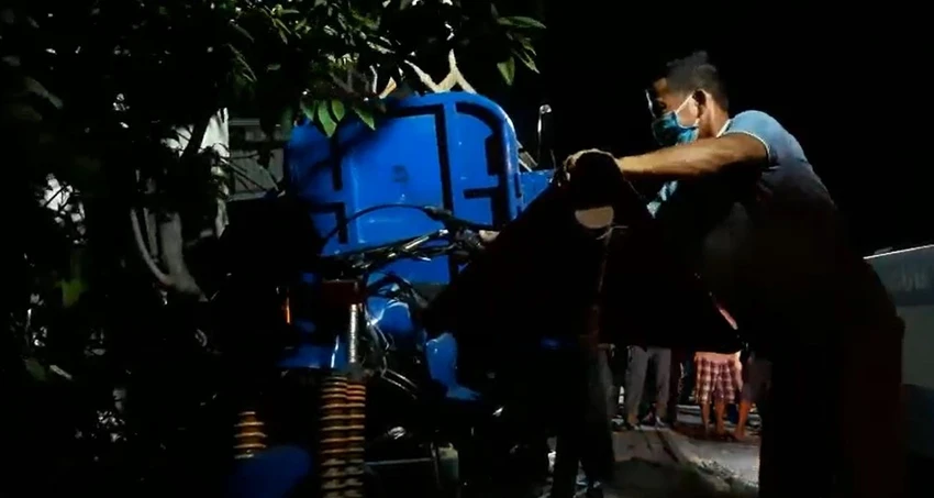Vụ tai nạn khiến 3 bà cháu thương vong. Ảnh: BT Vụ tai nạn khiến 3 bà cháu thương vong. Ảnh: BT