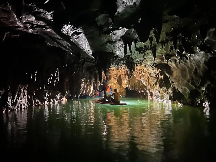 Số hang động được phát hiện mới có tổng chiều dài 11,7km. Ảnh: BCRA