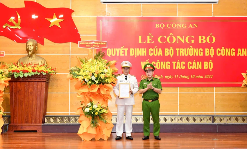 Đại tá Nguyễn Thanh Liêm giữ chức Giám đốc Công an tỉnh Quảng Bình