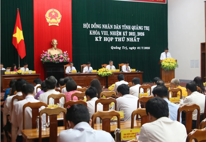Kỳ họp đầu tiên của HĐND tỉnh Quảng Trị: Khởi đầu giai đoạn phát triển mới