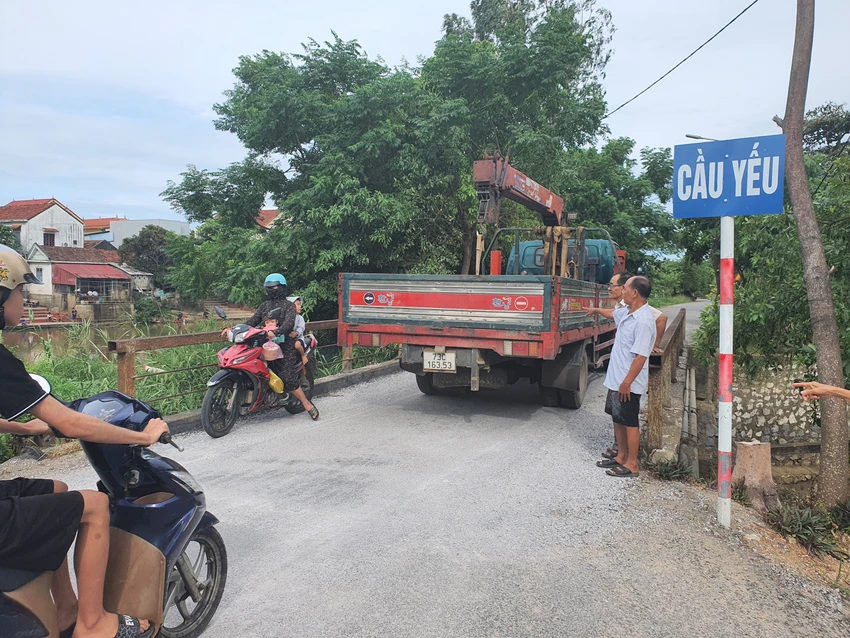 4km đường có tận 3 cây cầu yếu cần ‘cứu nguy’ ở Quảng Trị