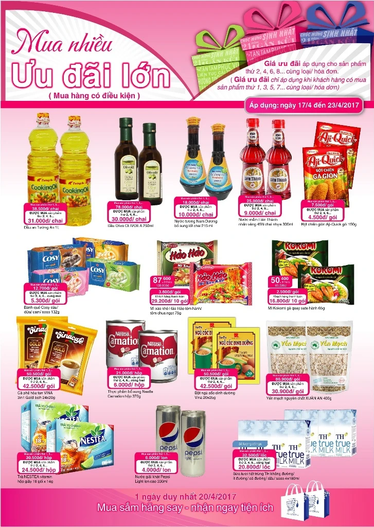 Co.opmart: Mua càng nhiều càng có lợi ảnh 1 Co.opmart: Mua càng nhiều càng có lợi ảnh 1