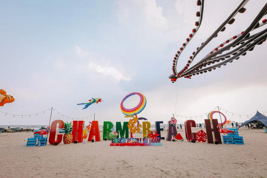 Charm Resort Hồ Tràm sở hữu 40% quỹ đất mặt tiền biển đẹp nhất Hồ Tràm (4 km)