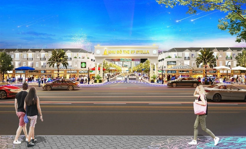 Phối cảnh Khu đô thị 5F Stella – dự án hiếm hoi có giá chỉ 875 triệu đồng/sản phẩm tại Bình Dương vừa được công bố ra thị trường.