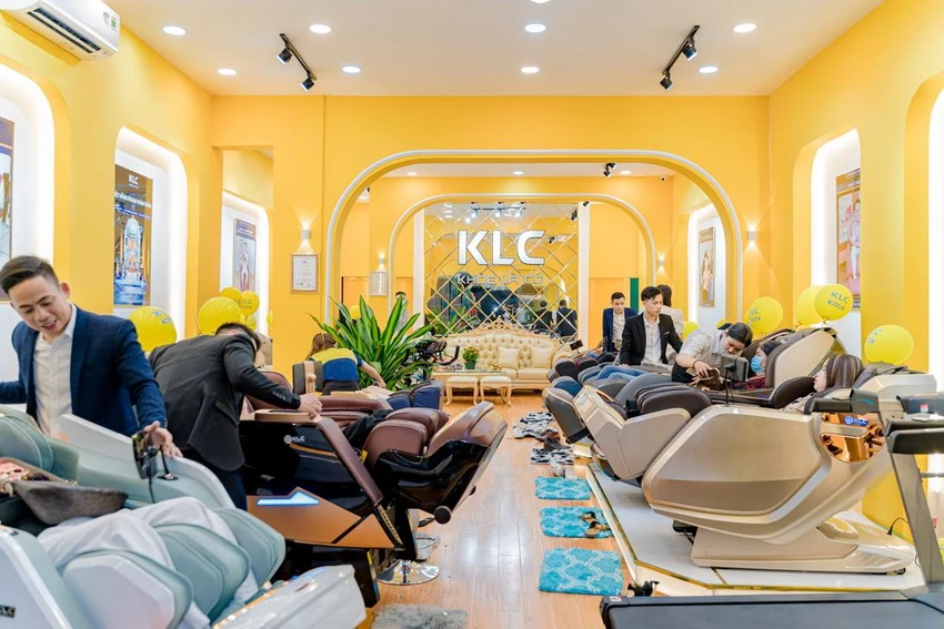 Ghế massage KLC ngày càng được khách hàng yêu mến và tin dùng Ghế massage KLC ngày càng được khách hàng yêu mến và tin dùng