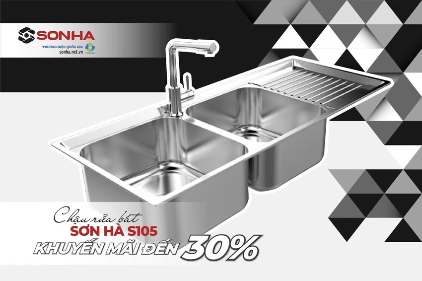 Chậu rửa bát Sơn Hà S80 Chậu rửa bát Sơn Hà S80