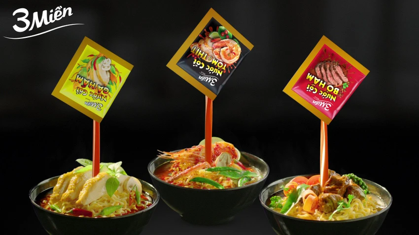 Mì 3 Miền nước cốt đậm đà, tinh túy ẩm thực Việt Mì 3 Miền nước cốt đậm đà, tinh túy ẩm thực Việt