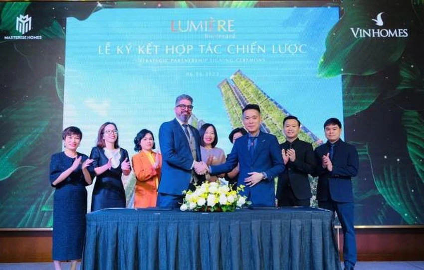 Vinhomes và Masterise Homes cộng hưởng sức mạnh tại dự án LUMIÈRE Boulevard