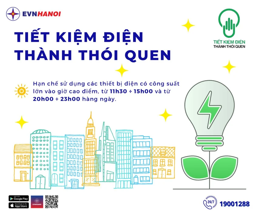Ngành điện luôn khuyến cáo người dân và doanh nghiệp sử dụng điện tiết kiệm.