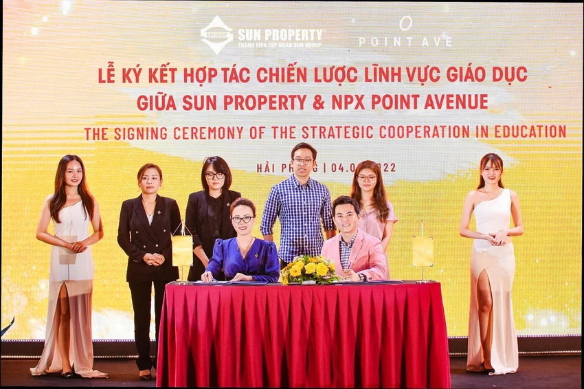 Sun Property hợp tác chiến lược cùng Tập đoàn giáo dục tư nhân NPX Point Avenue Sun Property hợp tác chiến lược cùng Tập đoàn giáo dục tư nhân NPX Point Avenue