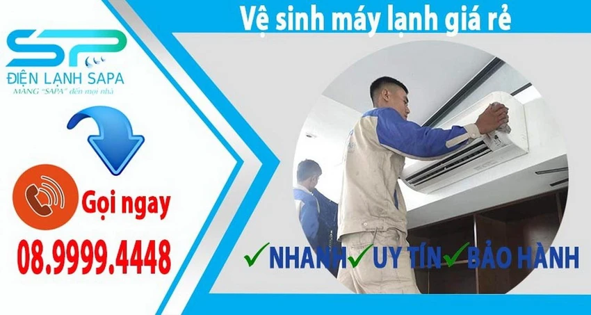 Dịch vụ vệ sinh máy lạnh của Điện lạnh Sapa Dịch vụ vệ sinh máy lạnh của Điện lạnh Sapa