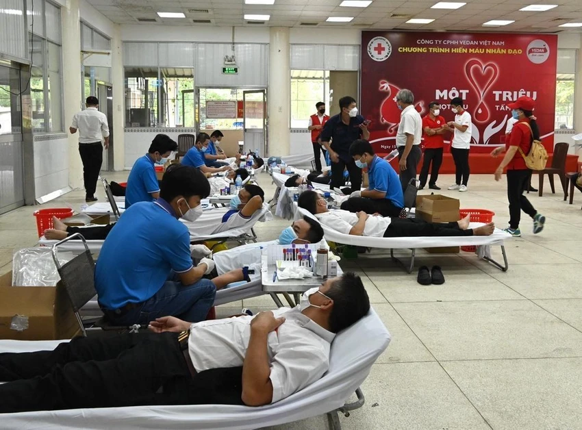 Sự kiện được đông đảo các cán bộ công nhân viên Vedan Việt Nam nhiệt tình hưởng ứng Sự kiện được đông đảo các cán bộ công nhân viên Vedan Việt Nam nhiệt tình hưởng ứng