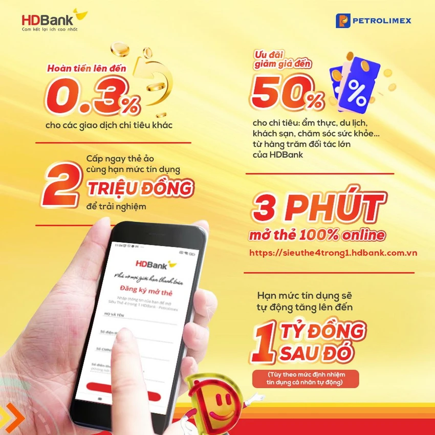 Hạn mức tín dụng cá nhân lên đến 1 tỷ đồng. Hạn mức tín dụng cá nhân lên đến 1 tỷ đồng.