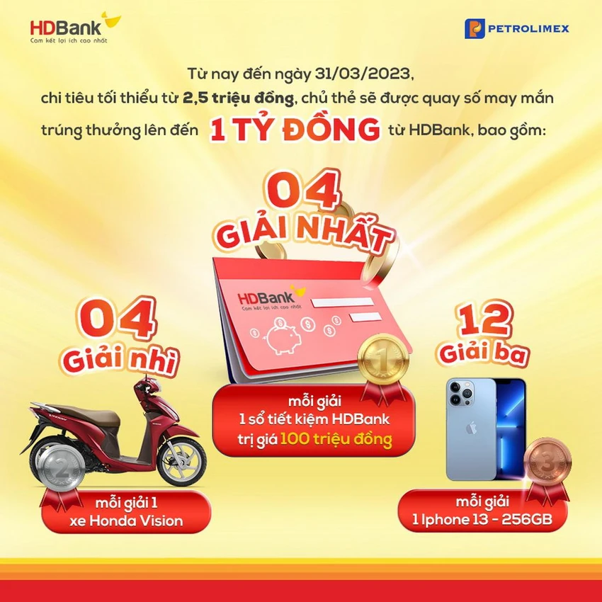 Khách hàng đăng ký mở thẻ HDBank Petrolimex 4 trong 1 trực tuyến nhanh chóng, tiện lợi và hoàn toàn online Khách hàng đăng ký mở thẻ HDBank Petrolimex 4 trong 1 trực tuyến nhanh chóng, tiện lợi và hoàn toàn online