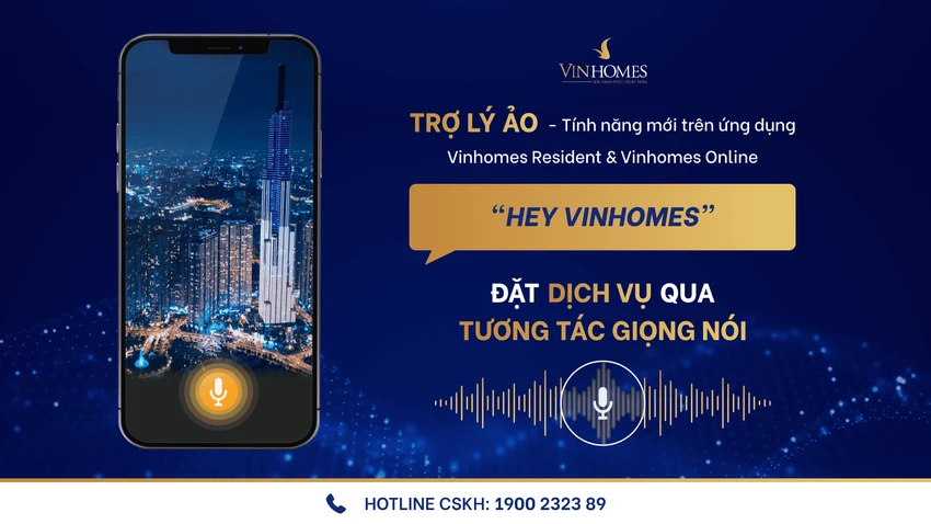 Vinhomes ra mắt tính năng Trợ lý ảo trên ứng dụng Vinhomes Resident và Vinhomes Online Vinhomes ra mắt tính năng Trợ lý ảo trên ứng dụng Vinhomes Resident và Vinhomes Online