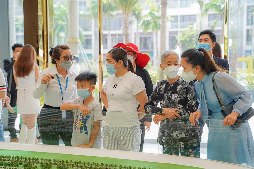 Từ ngày ra mắt thị trường đến nay, Gem Sky World ngày càng thể hiện rõ ưu thế về tiềm năng đầu tư lẫn an cư cho các gia đình. Ảnh: DXG