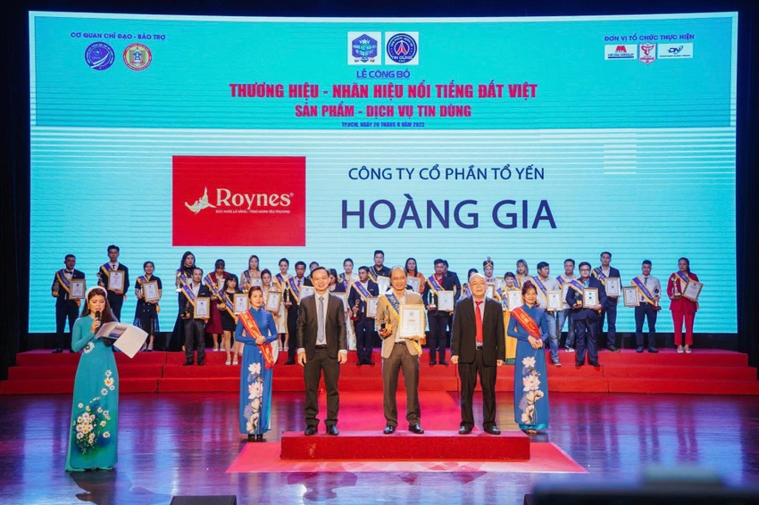 Một trong những sự kiện về thương hiệu có sự tham gia của CTCP Tổ Yến Hoàng Gia.