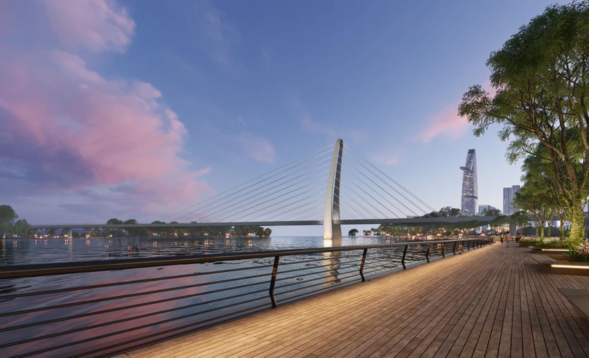 Vị trí chiến lược của Grand Marina, Saigon giúp cư dân dễ dàng kết nối với các địa điểm quan trọng trong thành phố. Ảnh phối cảnh. Vị trí chiến lược của Grand Marina, Saigon giúp cư dân dễ dàng kết nối với các địa điểm quan trọng trong thành phố. Ảnh phối cảnh.