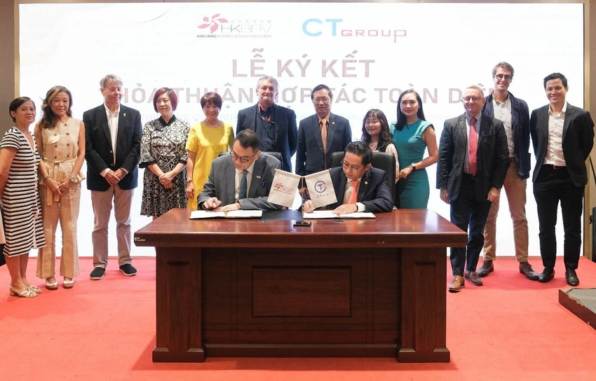 Hiệp Hội Doanh nghiệp Hồng Kông Việt Nam sẽ đồng hành với CT Group mở rộng cơ hội đầu tư quốc tế Hiệp Hội Doanh nghiệp Hồng Kông Việt Nam sẽ đồng hành với CT Group mở rộng cơ hội đầu tư quốc tế