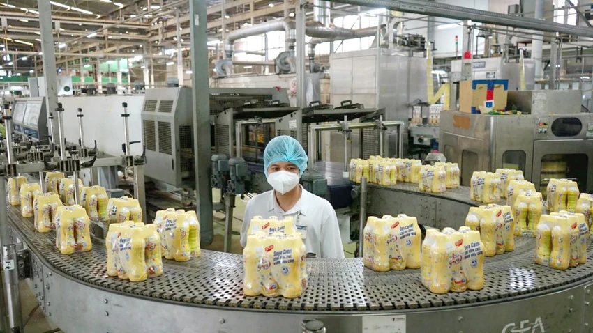 Tân Hiệp Phát áp dụng công nghệ Aseptic trong quy trình sản xuất sữa đậu nành Number 1 Soya Canxi nhằm đảm bảo các yếu tố dinh dưỡng và hương vị Tân Hiệp Phát áp dụng công nghệ Aseptic trong quy trình sản xuất sữa đậu nành Number 1 Soya Canxi nhằm đảm bảo các yếu tố dinh dưỡng và hương vị