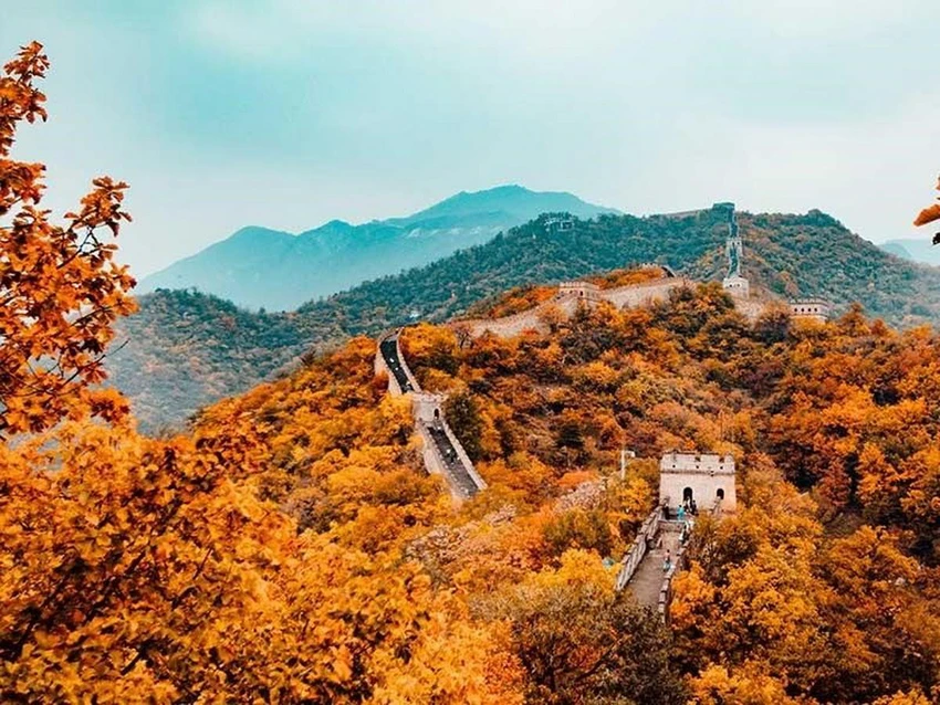 Trung Quốc thay màu áo mới vào những ngày chuyển thu Trung Quốc thay màu áo mới vào những ngày chuyển thu