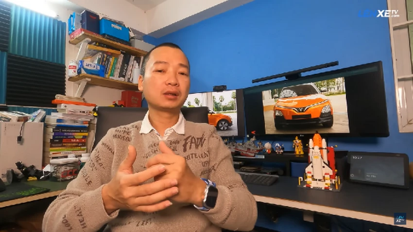 Chuyên gia Nguyễn Thanh Hải phân tích về lợi thế của VF 5 Plus. Chuyên gia Nguyễn Thanh Hải phân tích về lợi thế của VF 5 Plus.