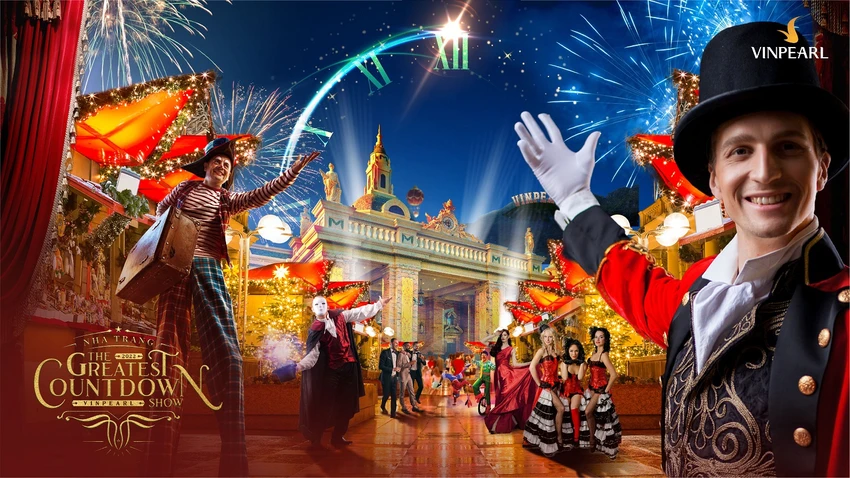 Dạ tiệc Countdown tại Trung tâm hội nghị Vinpearl Nha Trang với pháo hoa tầm cao Dạ tiệc Countdown tại Trung tâm hội nghị Vinpearl Nha Trang với pháo hoa tầm cao