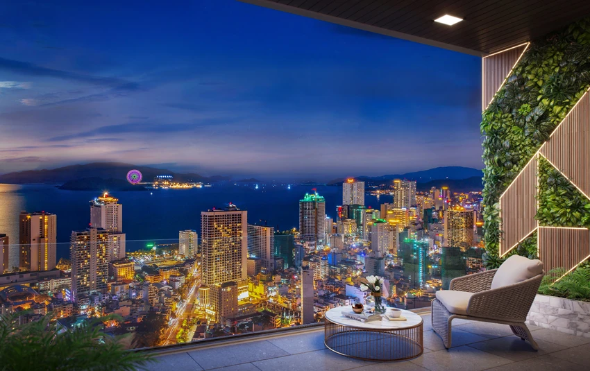Căn hộ biển thu hút sự quan tâm của các nhà đầu tư. Ảnh: Grand Mark Nha Trang