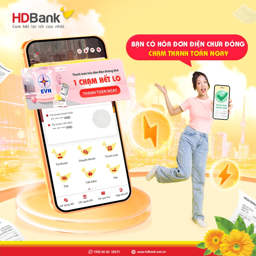 1 chạm thanh toán hóa đơn thiết yếu. 1 chạm thanh toán hóa đơn thiết yếu.