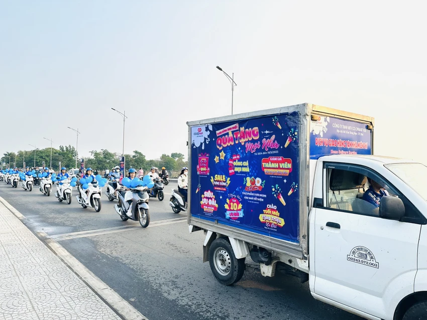 Co.opmart tổ chức roadshow quảng bá chương trình sinh nhật Co.opmart tổ chức roadshow quảng bá chương trình sinh nhật