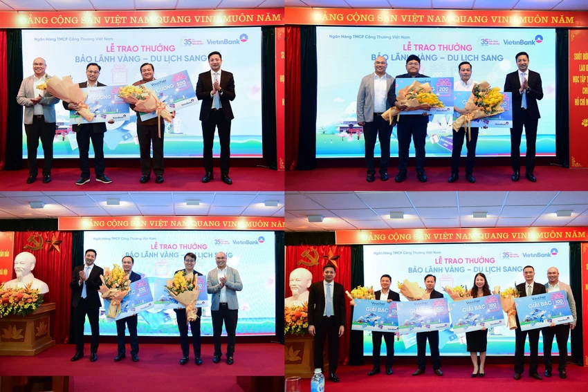 VietinBank trao thưởng 02 tỷ đồng cho khách hàng