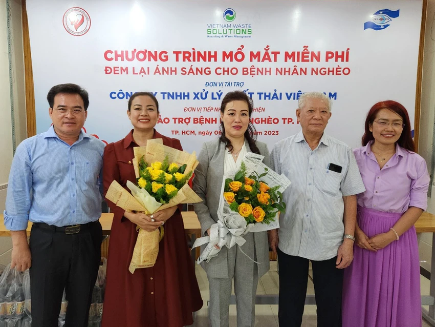 Công ty VWS hỗ trợ bệnh nhân nghèo tìm lại ánh sáng