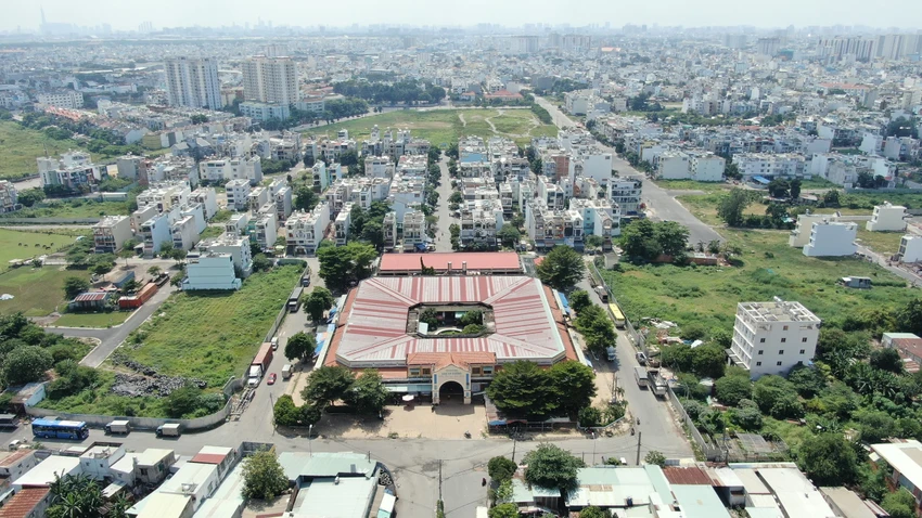 Một góc khu dân cư An Sương. Ảnh: Công ty HDTC