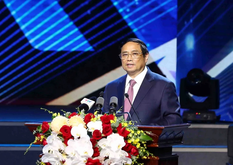Thủ tướng Phạm Minh Chính phát biểu tại buổi lễ Thủ tướng Phạm Minh Chính phát biểu tại buổi lễ