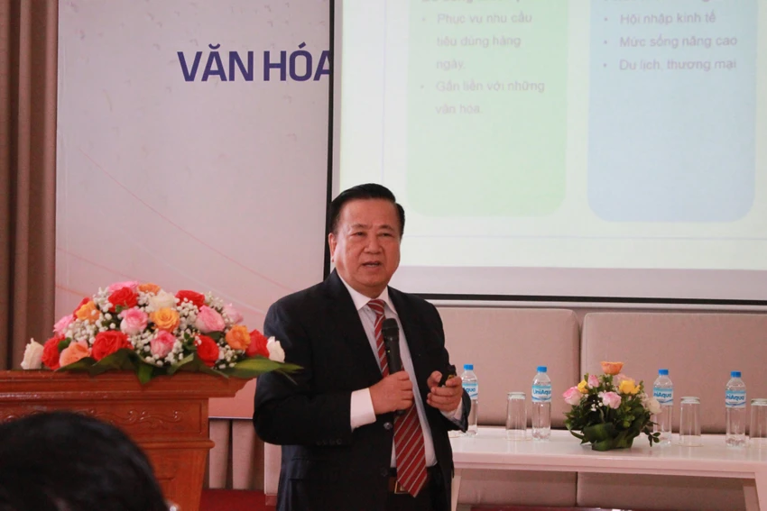 Chủ tịch VBA ông Nguyễn Văn Việt phát biểu tại hội thảo sáng 29-6. Ảnh: Minh Trúc.