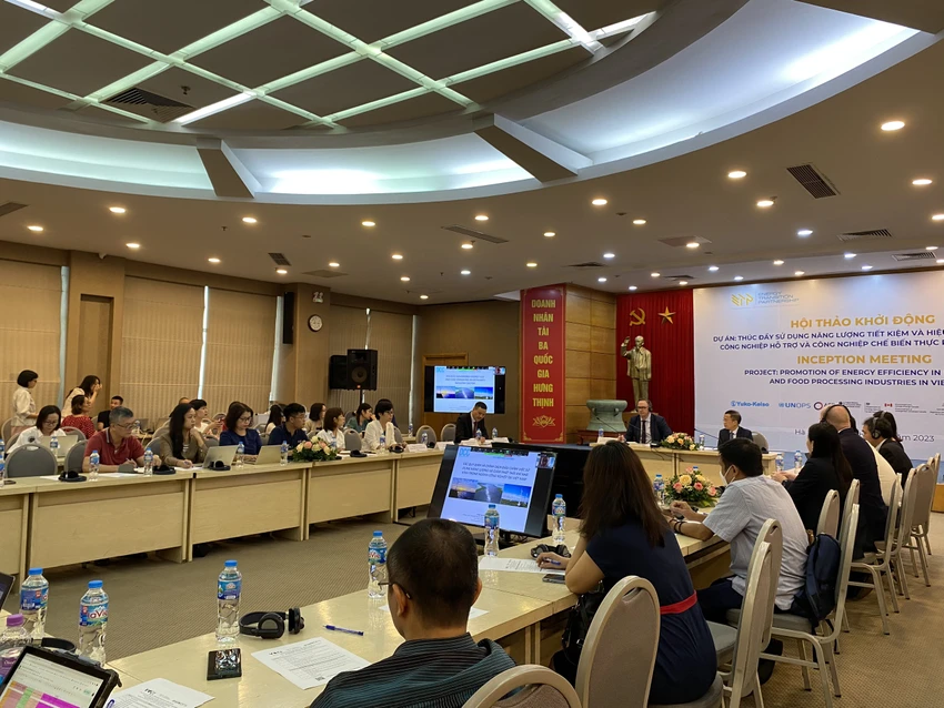 Hội thảo phát động dự án sáng nay (18-8). Ảnh: Minh Trúc Hội thảo phát động dự án sáng nay (18-8). Ảnh: Minh Trúc