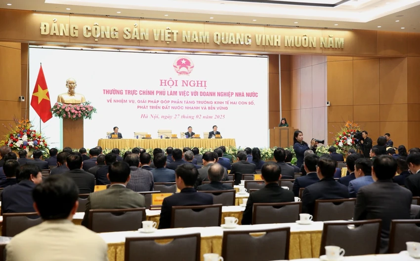 Hội nghị Thường trực Chính phủ làm việc với doanh nghiệp Nhà nước